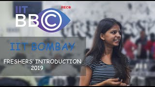 Freshers 2019 Introduction IIT Bombay [upl. by Westfahl]