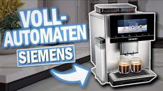 Top 3 SIEMENS KAFFEEVOLLAUTOMATEN 2024 Vergleich  Top 3 Kaffeevollautomaten Siemens [upl. by Arelus509]