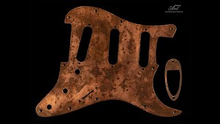 Stratatocaster Copper Pickguard SSS [upl. by Trahern]