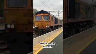 66726 passing Kettering trains youtubeshorts trainspotting [upl. by Anel]