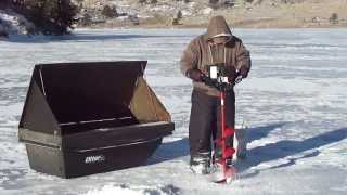 Ice Fishing  Curt Gowdy Wyoming  Sunday 22nd December 2013 [upl. by Niraj]