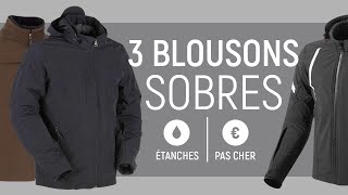 3 blousons moto sobres étanches chauds pas chers [upl. by Fornof]