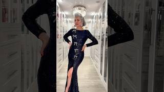 Sparkling in Badgley Mischka  NiKOL Johnson holidaystyle classicstyle [upl. by Kerns]