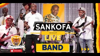 KWABOBS amp SANKOFA LIVE BAND Ghanaianquots living in Belgium Live Band [upl. by Nalorac602]