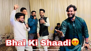 Bhai Ki Shaadi 😍  Wedding Vlog  familyvlog [upl. by Aiz78]