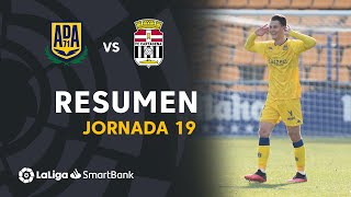 Resumen de AD Alcorcón vs FC Cartagena 21 [upl. by Arrehs]