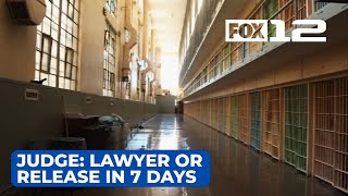 Judge orders Oregon to give defendants attorneys within 7 days or release them from jail [upl. by Anigroeg]