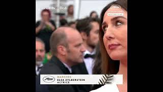 Elsa Zylberstein à la montée des marches du Festival de Cannes 2024 [upl. by Berfield797]