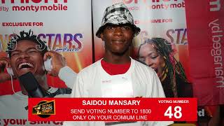 Saidu Mansaray  No48  Rising Stars Africa Season 4 [upl. by Alenoel]