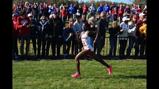 Pamela Kosgei Breaks Course Record In Wisconsin At NCAA PreNationals Interview [upl. by Servetnick]