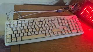 Letrero Led Programable con teclado PS2 [upl. by Odla320]