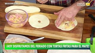 Receta Tortas fritas de Claudio Guarnaccia Parte 2 en Hoy Nos Toca a las Diez [upl. by Koa]