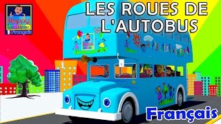 Les roues de lautobus  Comptines  Happy Little Babies Français [upl. by Teodora]