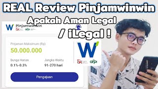 REAL Review Pinjamwinwin Apakah Aman Legal  iLegal❗Pinjaman Duit Online Terbaru 2024 [upl. by Dnarud]