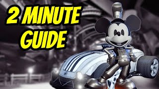 Steamboat Mickey Guide  Disney Speedstorm [upl. by Saoj365]