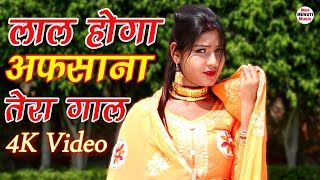 लाल हेागा अफसाना तेरा गाल Full Video Afsana Dancer New Mewati Song 2019 [upl. by Queri123]