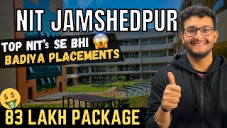 NIT Jamshedpur College Review🔥 A to Z Details  Campus Tour  Placement  Hostel  Fees  Cutoff [upl. by Belford]