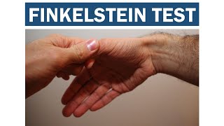 Finkelstein Test Finkelstein Sign [upl. by Manbahs]