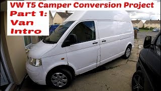 VW T5 Camper Conversion Project Part 1 Van Tour Introduction [upl. by Bollen79]