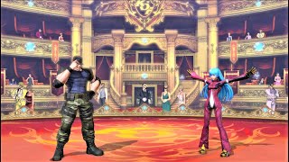 Clark Still vs Kula Diamond Hardest AI  KOF XIV [upl. by Faythe]