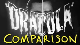 Dracula 1931 Trailer  Homemade Comparison [upl. by Jandy588]