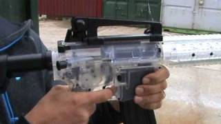 BlackViper M4DP Dual Power Electric bb gun for airsoft [upl. by Ettelloc]