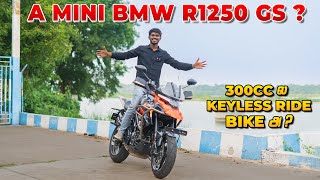 300cc ல Keyless Ride Bike அ   Zontes 350T Ride Review in Tamil  Better than BMW G310 GS [upl. by Leonardi164]