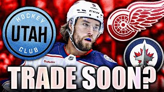 HUGE NHL TRADE RUMOURS BIDDING WAR FOR BLUE JACKETS IVAN PROVOROV Utah Red Wings Jets [upl. by Ynamad101]