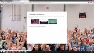 Installing Umbraco  The Beginning [upl. by Ahsem]