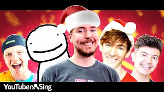 YouTubers Sing All I Want For Christmas Is You [upl. by Ellenet]