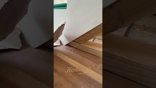 stairs framing carpentry renovation home woodworking carpenter aesthetic howto diy fyp [upl. by Garik]