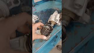 Toyota Parado VBelt Tensioner Failure Broken Tensioner Found automobile shorts [upl. by Nhguavoj]