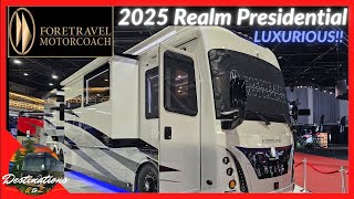 2025 Foretravel Realm Presidential FS605 at Tampa RV Supershow 2024 [upl. by Kerwin]