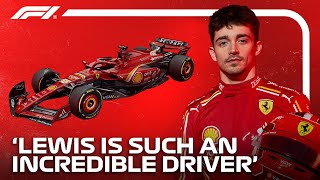 Charles Leclerc On Teaming Up With Lewis Hamilton amp His 2024 Ambitions [upl. by Einej]