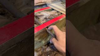 How to fix a leaking copper pipe which was screwed asmr howto learn diy youtubeshorts tools [upl. by Lashar]