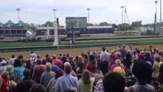 Riderless Horse Wins Race at Churchill Downs [upl. by Nakah]