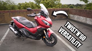 Hondas ADV350 Urban Adventure Scooter Our InDepth Review [upl. by Latsyk]