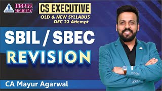 L1 Non Corporate Entities Non Profit Organisation SBEC AND SBIL CS EXECUTIVE  CA MAYUR AGARWAL [upl. by Eppilihp746]