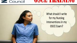 Nursing Interventions OSCE NMC Training Video [upl. by Aeiram513]