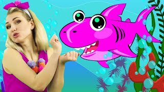 Baby Shark Song for children  Pretty Patty Nursery Rhymes [upl. by Marguerita]