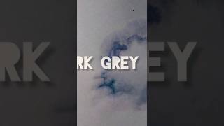 dark gray watercolour mixing  youtubeshorts watercolourmixingdarkgrey [upl. by Ahsiak736]