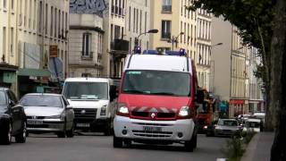 Sapeurs Pompiers de Paris French Siren Responding [upl. by Yttisahc183]