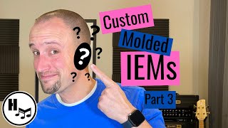 S8E3  Custom Molded IEMs Part 3 custominears inearmonitors inears [upl. by Alded]