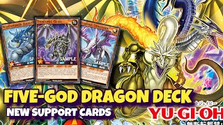 FiveHeaded Dragon Deck Profile  Yugioh rush Duel [upl. by Hudgens952]