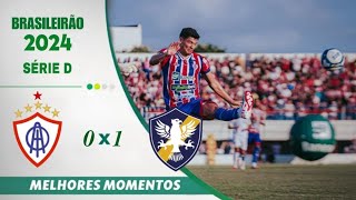 Itabaiana 0 3 x 4 1 Retrô  série D 2024  semifinal Volta Melhores momentos  gols  Pênaltis [upl. by Davine383]