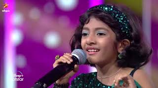 Udhaya Udhaya full song by MeghnaSumesh 😍  Super Singer Junior 9  Episode Preview [upl. by Naahs]