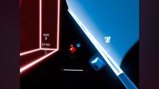 Playing “Fire Starter” By Tanger On Expert Beat Saber [upl. by Snow906]