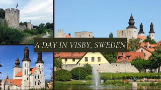 A Day in Visby Sweden  Baltic Sea Cruise Vlog [upl. by Salakcin619]