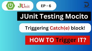 Junit Testing with Mockito Part 6 in Tamil  Springboot  Java  DinaTechy [upl. by Ylrrad]