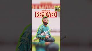 Removed and selected players 😓🤯cricket shortsfakharzaman sad [upl. by Soutor]